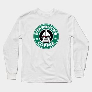 Starbucks Coffee BSG Parody Long Sleeve T-Shirt